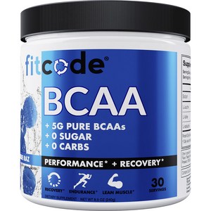 핏코드 BCAA 블루 라즈 맛