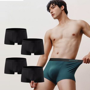 스케쳐스 남자 심리스 모달 드로즈 팬티 4장세트
