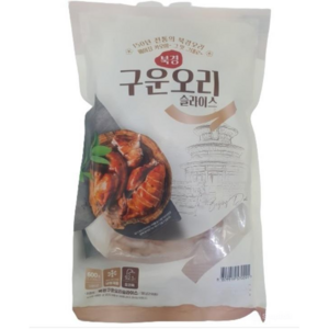 [얌얌마켓] 북경구운오리슬라이스 600g 베이징덕 가미 (아이스박스+드라이아이스 포함), 1개