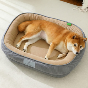 런레이더 강아지 방석 (품질UP 가격 DOWN) 강아지 쿠션 방석, 브라운, L 60x48cm, 1개