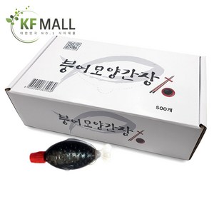 코우 일회용 미니 붕어간장 1곽 (4.5g 500개), 2.25kg, 6개