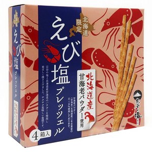 Pretzel 홋카이도 새우 소금 프레첼 4개입