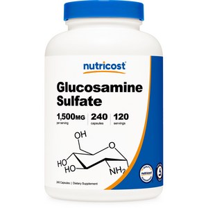 뉴트리코스트 글루코사민 설페이트 1500mg 캡슐, 240정, 1개