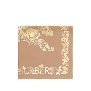 버버리 floral EKD silk scarf