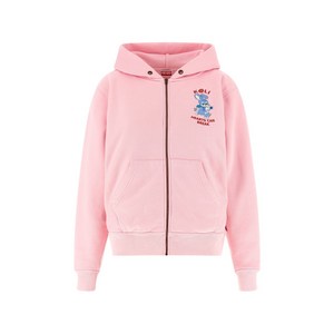 겐조 카툰 프린트 후드 집업, 핑크계열, Standard M