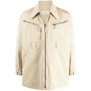 메종 마르지엘라 메종 마르지엘라 집업 스포츠 재킷, 베이지계열, Italy 38