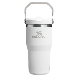 스탠리 아이스플로우 플립 스트로 2.0 텀블러, 프로스트화이트, 591ml, 1개