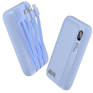 PD 22.5W QC3.0 일체형 고속충전 보조배터리 M1 10000mAh 잔량표시