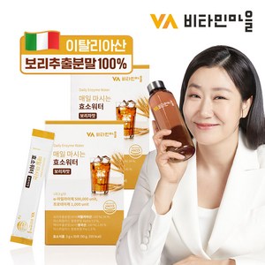 비타민마을 매일 마시는 효소워터 보리차맛, 2박스, 90g