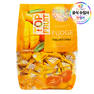베트남 탑젤리 coowy 대용량 망고젤리, 1.5kg, 1개