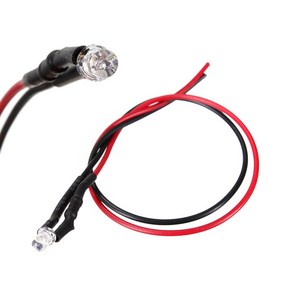 LED 전구 5mm 5파이 2V 3V 5V-9V 12V 24V 집어등 DIY 조광기 미니, 1개, 5-9V 그린 (5mm)