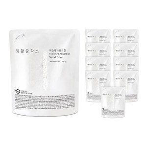 생활공작소 스탠드형 제습제 본품, 150g, 10개