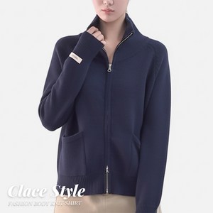 클레이스 울혼방 이태리 디자인 고급진 타나 세미크롭 니트 스웨터