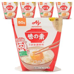 아지노모토 미원 맛있는 조미료, 50g, 5개