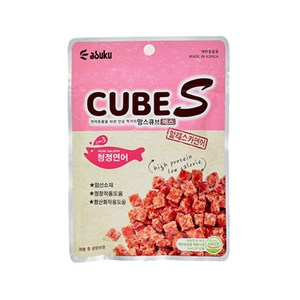 에이치디씨 맘스큐브 에스 강아지 간식 60g, 청정연어, 20개입