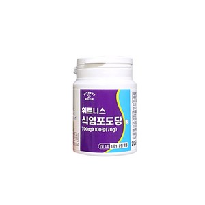 휘트니스팜 식염포도당정, 100정, 1개