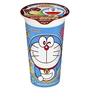 Lotte 바삭바삭 초코 스낵 카푸초 도라에몽, 37g, 1개