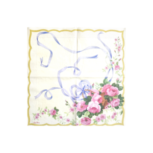 작업벌레공방 리본플라워 냅킨아트 디자인 종이 파티 예쁜 테이블 아트 냅킨 [33x33cm], 20개, 1세트