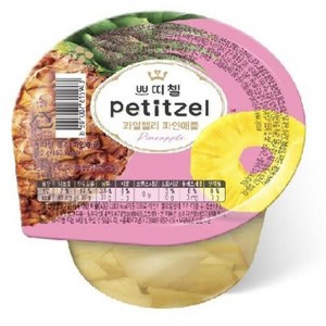 쁘띠첼 과일젤리 파인애플, 210g, 6개