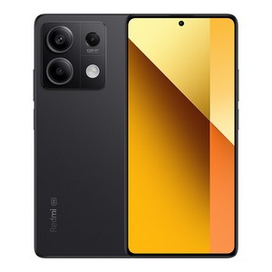 샤오미 레드미 노트13 5G Redmi Note 13 글로벌 버전 스마트폰 108MP 카메라 6nm MTK Dimensity 6080 NFC 33W 충전 120Hz AMOLED, 블랙, 8GB, 256GB