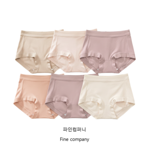 파인컴퍼니 편안한 순면 여성팬티 6종