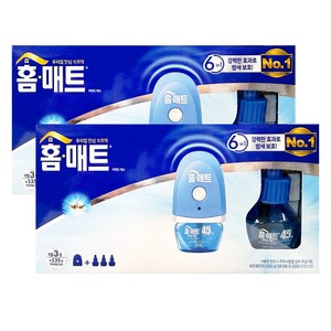 홈매트 리퀴드 스위치형 + 리필 3p, 87ml, 2세트