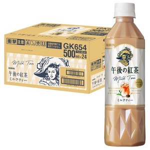 기린 오후의홍차 밀크티 500ml 24개세트, 500ml, 24개