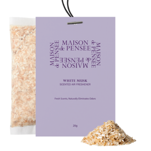 메종드 펜세 퍼퓸 에어프레셔너 샤쉐 차량용 방향제, 화이트 머스크, 1개
