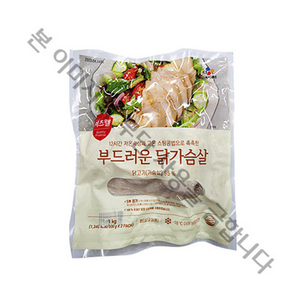 CJ 이츠웰 부드러운 닭가슴살 1kg 스팀, 1개