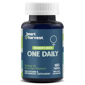 Heart & Harvest 우먼스 멀티 원 데일리 타블렛, 150정, 1개