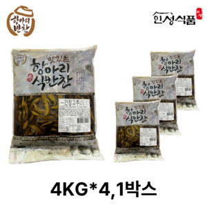 항아리반찬 간장고추, 4kg, 4개
