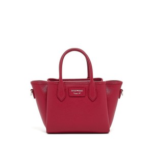 엠포리오아르마니 탑 핸들 레더 사첼 백