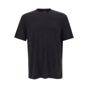 엠포리오아르마니 로고 장식 티셔츠, 블랙계열, Standard M(KR 100)