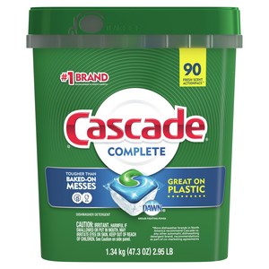 Cascade 컴플리트 프레쉬 센트 90개입, 1.34kg, 1개