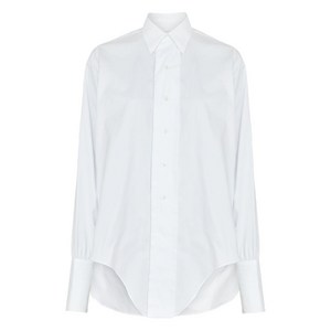 메종 마르지엘라 커브 헴 셔츠, 화이트계열, Italy 42(KR 66)