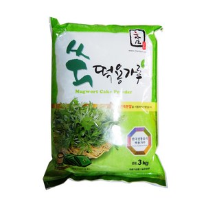 참식품 쑥떡용 가루, 3kg, 1개