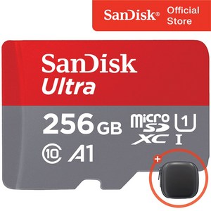 샌디스크 울트라 A1 마이크로 SD 카드 + 보관 케이스 패키지
