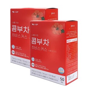 이레 콤부차 히비스커스티 50T X 2개/홍차 분말, 2개, 250g