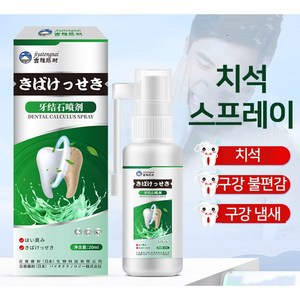 JYTN 상쾌한 입안을 유지하는 치석 관리 스프레이 RX-YJS01, 1개, 20ml