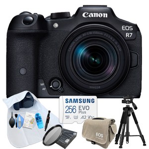 [포토리뷰이벤트] 캐논 EOS R7 RF-s 18-150mm F3.5-6.3 IS KIT + 입문 9종 패키지(256GB 메모리 MCUV 슬림 필터) _WJK
