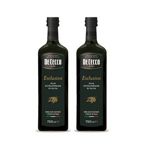 데체코 DE CECCO 엑스트라 버진 올리브오일, 750ml, 2개