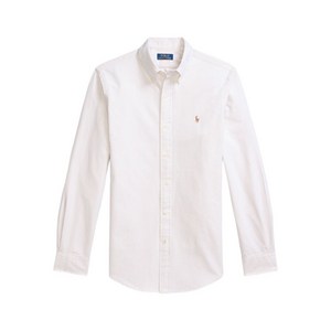 폴로랄프로렌 스트라이프 버튼다운 셔츠, 베이지계열+화이트계열, Standard L(KR 40.5)