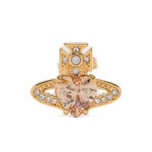 비비안웨스트우드 하트 구체 이어링