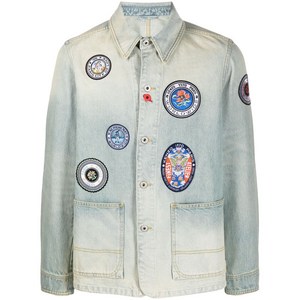 겐조 트래블 배지 데님 재킷, 블루계열, Standard M(KR 100)
