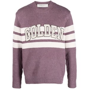 골든 구스 골지 니트 크루 넥 스웨트셔츠, 멀티(혼합)컬러+베이지계열, L(KR 105)