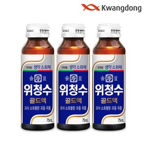 솔표 위청수 골드액, 75ml, 50개