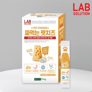 [건국우유] 랩솔루션 짜먹는 간식, 펫치즈, 15ml, 12g, 25개