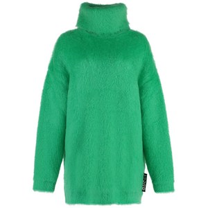 구찌 브러시드 모헤어 스웨터 드레스