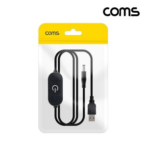 터치 스위치 전원 케이블 1m USB to DC LED 표시등 ye2*5974He, 본상품선택, 1개