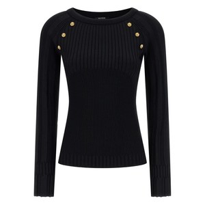 발망 쓰리 버튼 스웨터, 블랙계열, France 36(KR 55)